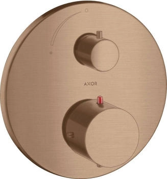 Axor Starck Thermostat Unterputz mit Abstellventil brushed red gold (10700310)