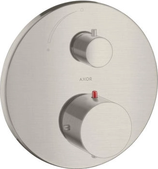 Axor Starck Thermostat Unterputz mit Abstellventil edelstahl (10700800)