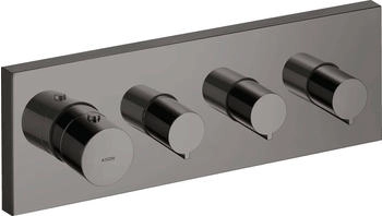 Axor Starck Showercollection Thermostatmodul f&uuml;r 3 Verbraucher polished black chrome (10751330)