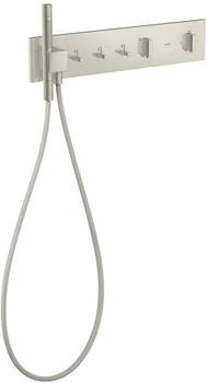 Axor ShowerComposition Thermostatmodul 540/110 Unterputz f&uuml;r 3 Funktionen edelstahl (12572800)