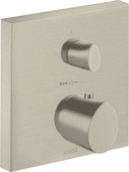 Axor Starck Organic Thermostat Unterputz mit Abstellventil brushed nickel (12715820)
