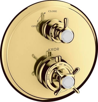 Axor Montreux Thermostat Unterputz polished gold optic (16800990)