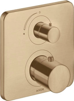 Axor Citterio M Thermostat Unterputz mit Abstellventil brushed bronze (34705140)