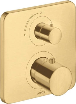 Axor Citterio M Thermostat Unterputz mit Abstellventil brushed gold optic (34705250)
