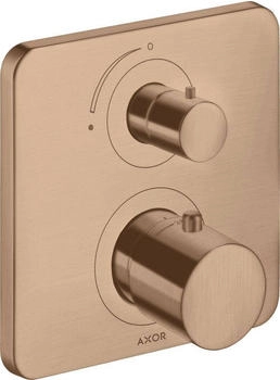 Axor Citterio M Thermostat Unterputz mit Abstellventil brushed red gold (34705310)