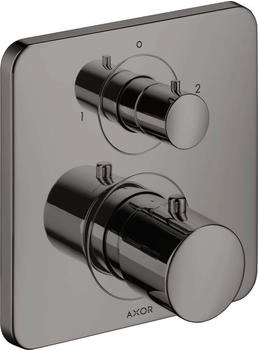 Axor Citterio M Thermostat Unterputz mit Ab- und Umstellventil polished black chrome (34725330)