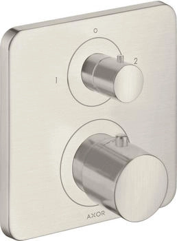 Axor Citterio M Thermostat Unterputz mit Ab- und Umstellventil edelstahl (34725800)