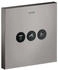 Axor ShowerSelect Square Ventil Unterputz für 3 Verbraucher (36717___)