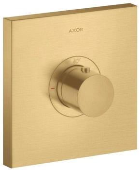 Axor ShowerSelect Square Thermostat Highflow Unterputz brushed gold optic (36718250)