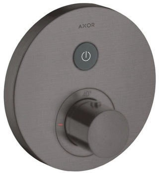 Axor ShowerSelect Round Thermostat Unterputz f&uuml;r 1 Verbraucher brushed black chrome (36722340)