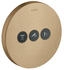 Axor ShowerSelect Round Ventil Unterputz für 3 Verbraucher (36727___)