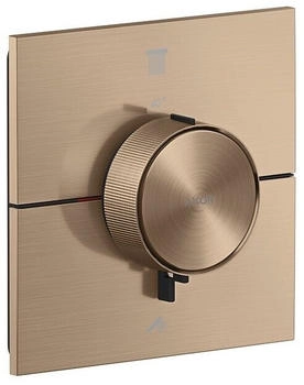 Axor ShowerSelect ID Thermostat f&uuml;r 2 Verbraucher brushed red gold (36752310)
