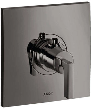 Axor Citterio Thermostat 59l/min Highflow Unterputz mit Hebelgriff polished black chrome (39711330)