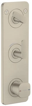 Axor Citterio C Thermostatmodul Cubic Cut brushed nickel (49701820)