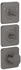 Axor Citterio C Thermostatmodul Cubic Cut (49711___)