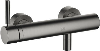 Dornbracht Meta Brause-Einhandbatterie für Wandmontage brushed dark platinum (3330066099)