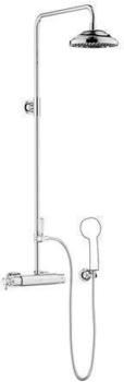 Dornbracht MADISON Showerpipe mit Brause- Thermostat ohne Handbrause chrom (3445836000)