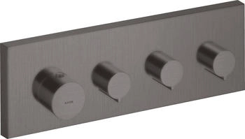 Axor Starck Showercollection Thermostatmodul für 3 Verbraucher brushed black chrome (10751340)