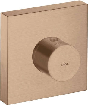 Axor Starck Thermostat mit Umstellung brushed red gold (10755310)
