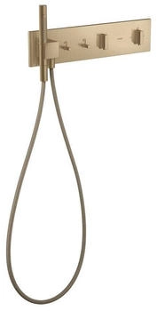 Axor ShowerComposition Thermostatmodul 470/110 Unterputz f&uuml;r 2 Funktionen brushed bronze (12571140)