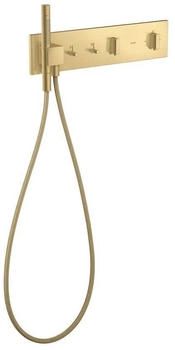Axor ShowerComposition Thermostatmodul 470/110 Unterputz f&uuml;r 2 Funktionen brushed gold optic (12571250)