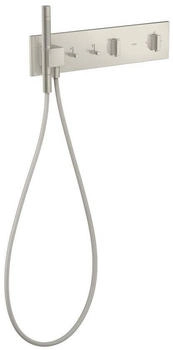 Axor ShowerComposition Thermostatmodul 470/110 Unterputz f&uuml;r 2 Funktionen edelstahl (12571800)