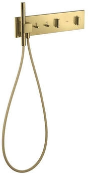 Axor ShowerComposition Thermostatmodul 470/110 Unterputz f&uuml;r 2 Funktionen polished gold optic (12571990)