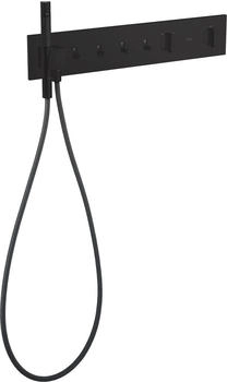 Axor ShowerComposition Thermostatmodul 610/110 Unterputz für 4 Funktionen mattschwarz (12573670)