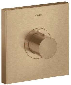 Axor ShowerSelect Square Thermostat Highflow Unterputz brushed bronze (36718140)