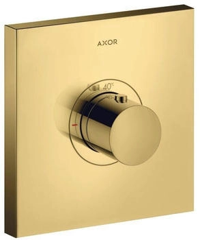 Axor ShowerSelect Square Thermostat Highflow Unterputz polished gold optic (36718990)
