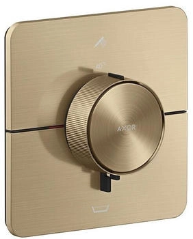 Axor ShowerSelect ID Thermostat f&uuml;r 2 Verbraucher brushed bronze (36755140)