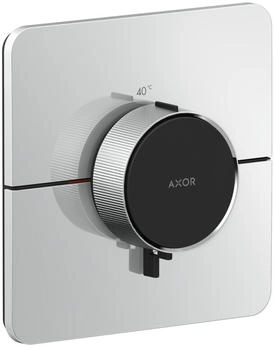 Axor ShowerSelect ID Thermostat polished black chrome (36775330)