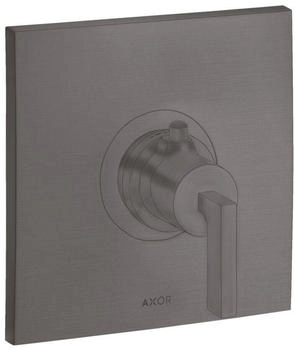 Axor Citterio Thermostat 59l/min Highflow Unterputz mit Hebelgriff brushed black chrome (39711340)