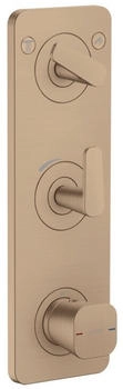 Axor Citterio C Thermostatmodul brushed red gold (49700310)