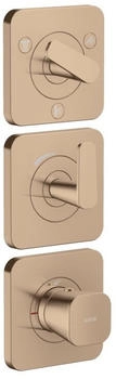 Axor Citterio C Thermostatmodul polished red gold (49710300)