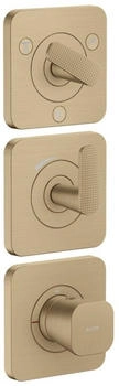 Axor Citterio C Thermostatmodul Cubic Cut brushed bronze (49711140)
