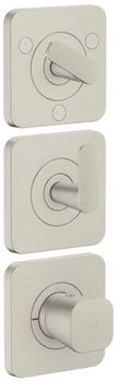 Axor Citterio C Thermostatmodul Cubic Cut edelstahl (49711800)
