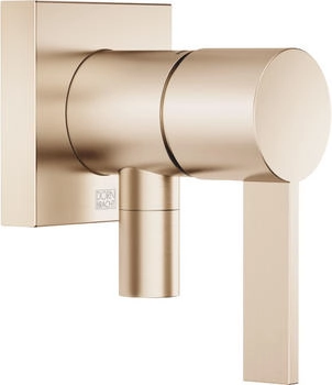 Dornbracht IMO Unterputz-Einhandbatterie light gold gebürstet (3604697027)