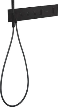 Axor ShowerComposition Thermostatmodul 540/110 Unterputz f&uuml;r 3 Funktionen mattschwarz (12572670)