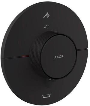 Axor ShowerSelect ID Thermostat f&uuml;r 2 Verbraucher mattschwarz (36751670)