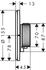 Axor ShowerSelect ID Thermostat für 2 Verbraucher (36751___)