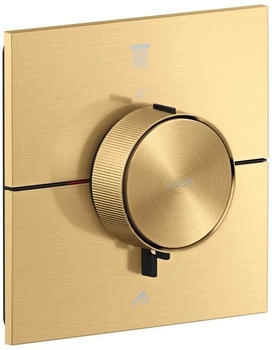 Axor ShowerSelect ID Thermostat f&uuml;r 2 Verbraucher brushed gold optic (36752250)