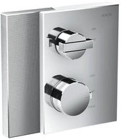 AXOR Edge Thermostat Unterputz mit Absperrventil - Diamantenschliff, Badarmaturen,