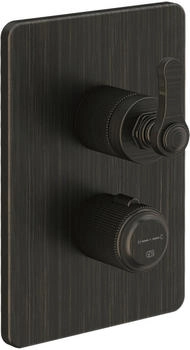 Gessi Venti20 Brause-Thermostat mit 3-Wege-Umlenkkartusche bronze (65137187)