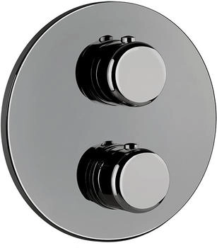 Gessi Goccia Einhebel-Brausemischer mit 3-Wege Umstellung metall schwarz (33846124)