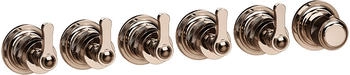 Gessi Venti20 Brause-Thermostat 5-Wege bronze (65340187)