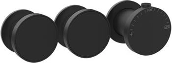 Gessi Origini Hochleistung-Thermostat 2 Wege schwarz matt (66334299)