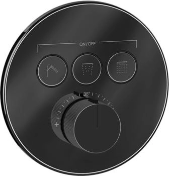 Gessi HiFi Thermostat 3-Wege metall schwarz (38716706)