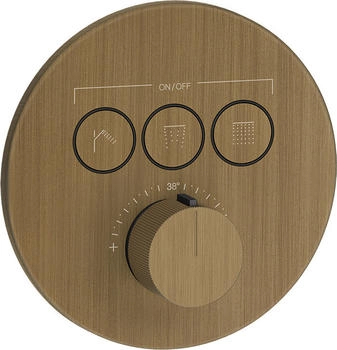 Gessi HiFi Thermostat 3-Wege messing antik (38716713)