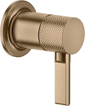 Gessi Inciso Unterputz-Einhebelmischer warm bronze geb&uuml;rstet (58109726)